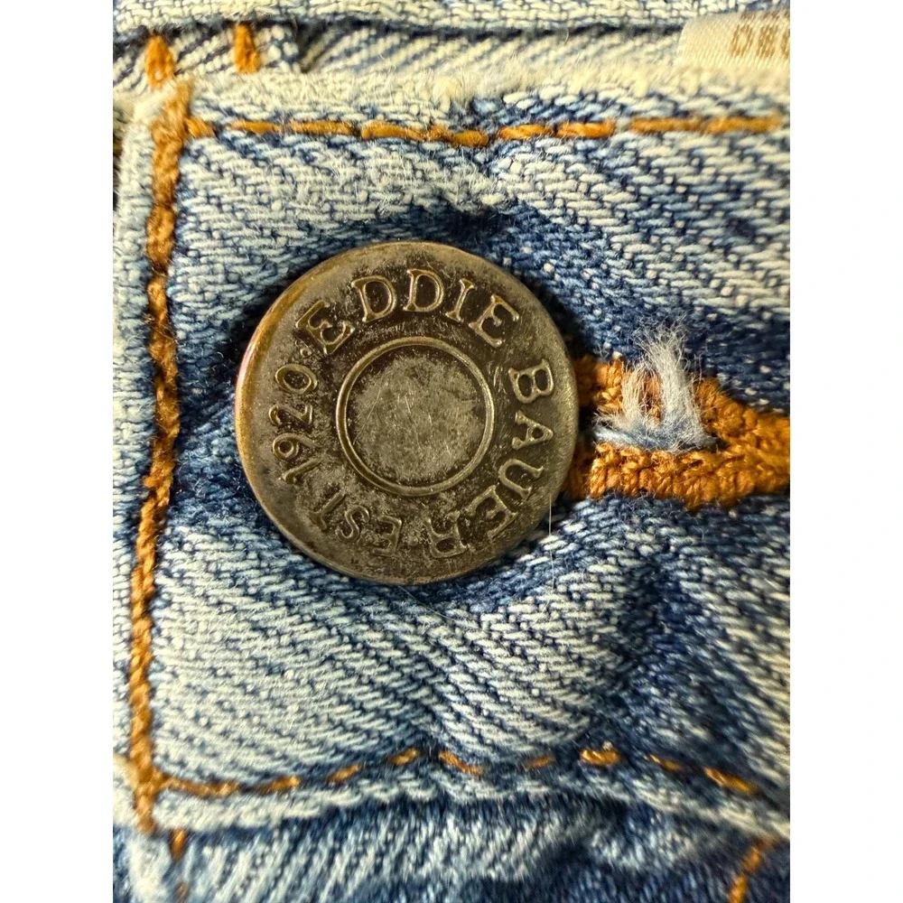 Eddie‎ Bauer Mens Jeans 36x33 Light Wash Classic Fit 100% Cotton Denim